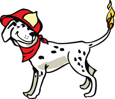 My best friend is hard at work for me.  Show everyone how much your dog means to you.  They will love it!のイラスト素材