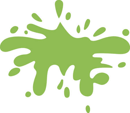 The splatter mark is a fun design to add to a phrase.  Grab these designs from Great Notionsのイラスト素材