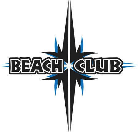 Ready to go to be a beach bum.  Spend your time enjoying the waves.のイラスト素材