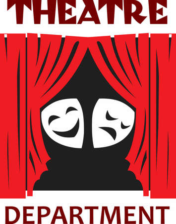 This is the perfect design to promote the theatre.  They will love this design to show their talent!のイラスト素材