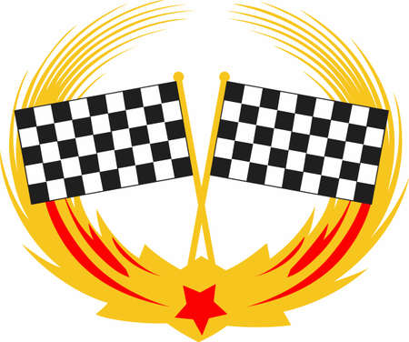 Give this awesome design to the next derby races.  The scouts will love it!のイラスト素材