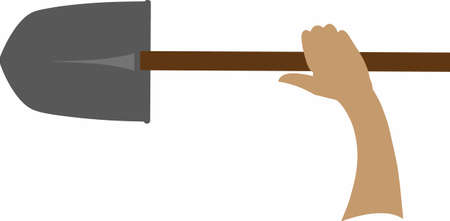 Archaeology is a fun career to find those lost treasures from long ago.  A perfect design from Great Notions!のイラスト素材