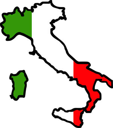 Display your love for travel with a map of another country.のイラスト素材