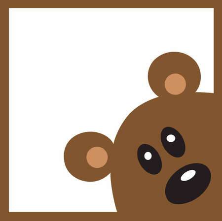 Teddy bears are the perfect designs for a nursery.のイラスト素材