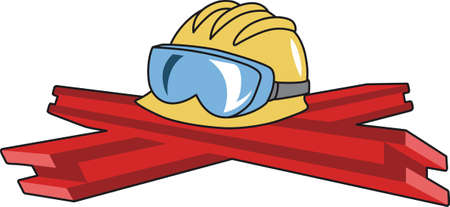 Give a construction worker a great project to show pride in their work.のイラスト素材