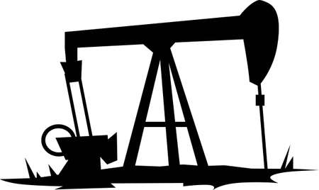 An oil rig will make a great construction project.のイラスト素材