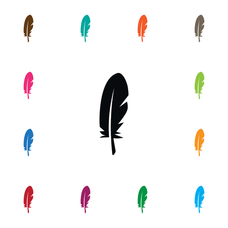 Smooth Vector Element Can Be Used For Smooth, Fluff, Pinion Design Concept.  Isolated Fluff Icon.のイラスト素材