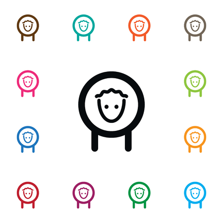 Isolated Flock Iconのイラスト素材