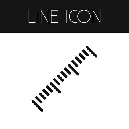 Isolated Length Outline architectural design equipmentのイラスト素材