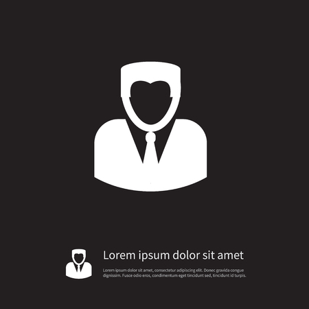 Man Vector Element Can Be Used For Person, Male, Man Design Concept.  Isolated Person Icon.のイラスト素材