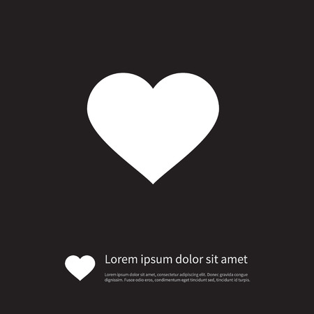 Amour Vector Element Can Be Used For Amour, Heart, Love Design Concept.  Isolated Love Icon.のイラスト素材