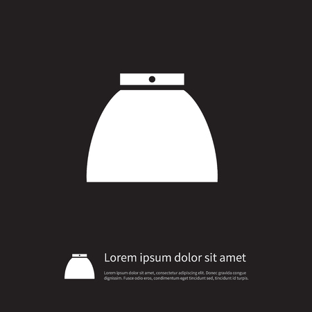 Isolated Clothes Icon. Gown Vector Element Can Be Used For Gown, Skirt, Clothes Design Concept.のイラスト素材