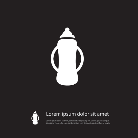Isolated Beverage Icon. Container Vector Element Can Be Used For Beverage, Container, Bottle Design Concept.のイラスト素材
