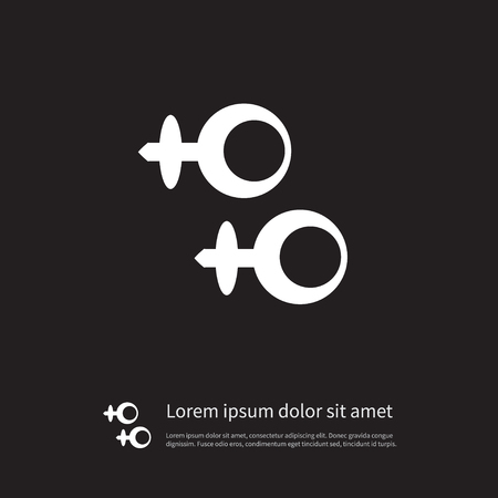 Shackle Vector Element Can Be Used For Shackle, Earring, Eardrop Design Concept.  Isolated Eardrop Icon.のイラスト素材