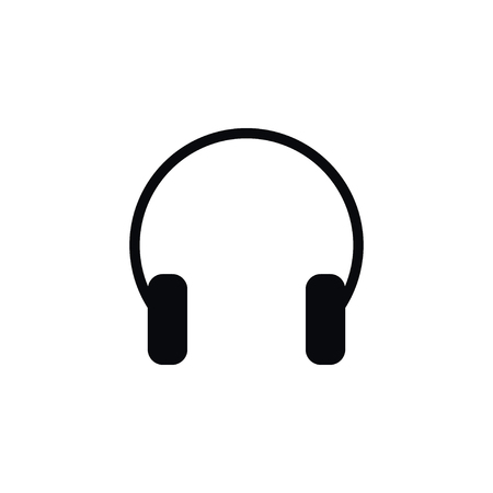 Earmuff element can be used for gadget, listen, headphone design concept.のイラスト素材