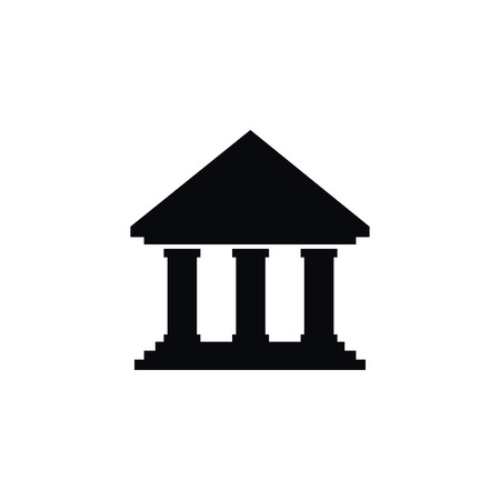 Isolated Institute Icon. Library Vector Element Can Be Used For Library, Institute, Academy Design Concept.のイラスト素材