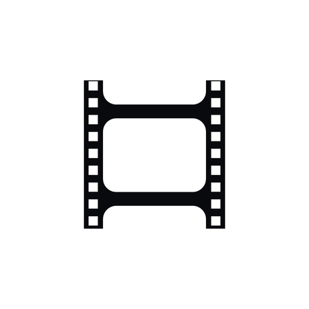 Isolated Photographing Icon. Film Vector Element Can Be Used For Cinematography, Film, Record Design Concept.のイラスト素材
