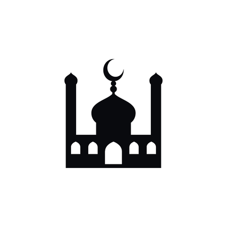 Isolated Traditional Icon. Mosque Vector Element Can Be Used For Traditional, Mosque, Minaret Design Concept.のイラスト素材