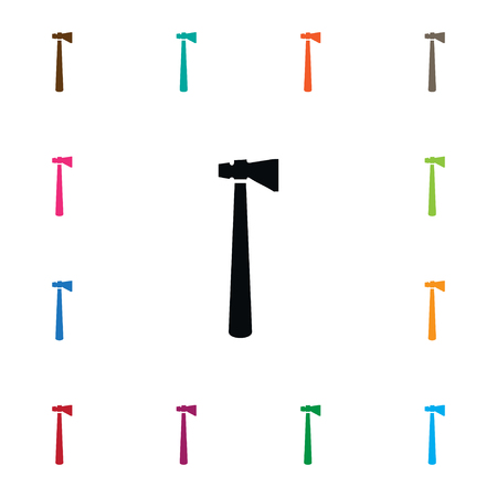 Isolated Handle Hit Icon. Instrument Vector Element Can Be Used For Instrument, Handle, Hammer Design Concept.のイラスト素材