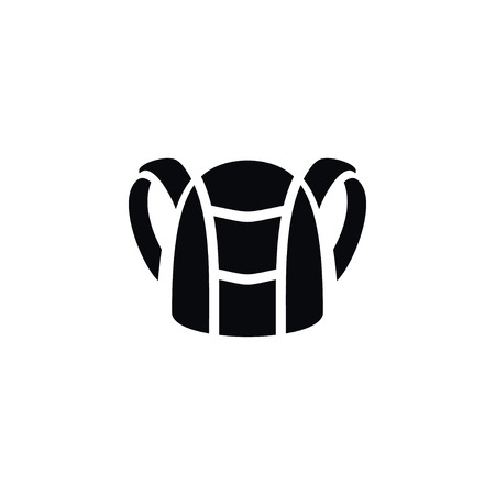 Isolated Backpack Icon. Luggage Vector Element Can Be Used For Backpack, Bag, Baggage Design Concept.のイラスト素材