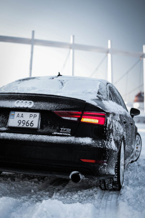 Audi A3 Quattroのeditorial素材