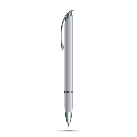 Blank pen isolated on white backgroundのイラスト素材