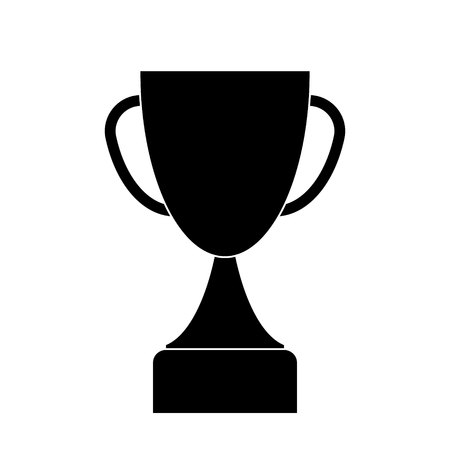 Trophy cup icon. Vector illustrationのイラスト素材