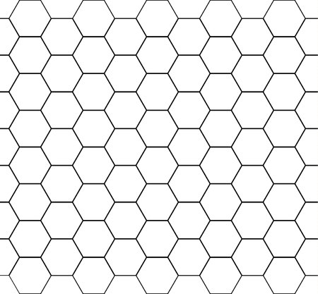 Modern stylish pattern. Repeating geometric gridのイラスト素材