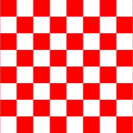 Modern red and white checker chess square abstract background.のイラスト素材