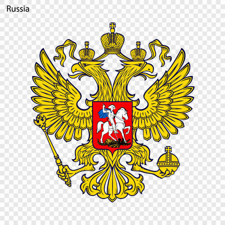 Symbol of Russia. National emblemのイラスト素材