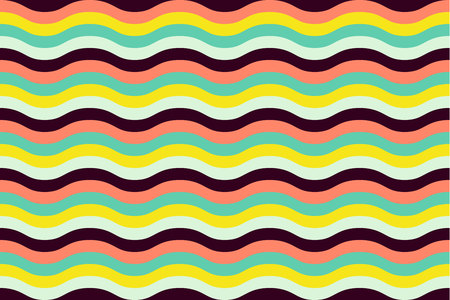 vector geometric seamless pattern with abstract stripe. geometric lines texture for greeting card. Modern vintage designのイラスト素材