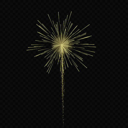 Magic light glow effect stars bursts with sparkles isolated on transparent background. Light traceのイラスト素材