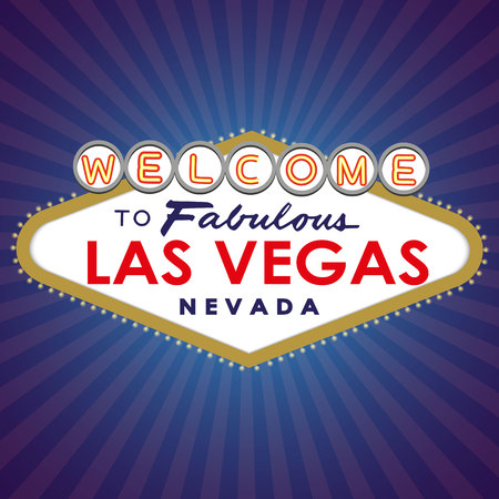 Welcome to Fabulous Las Vegas Signのイラスト素材