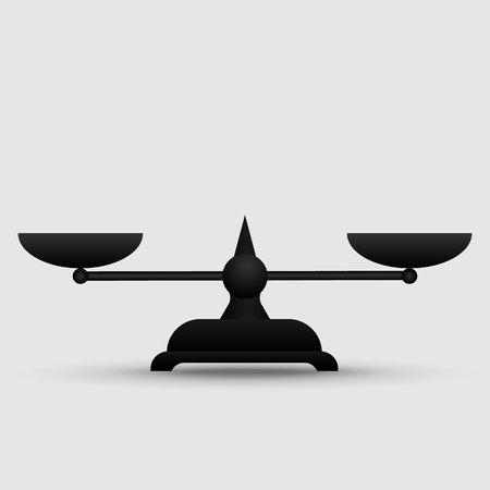 Vector scales symbol Icon, Vectorのイラスト素材