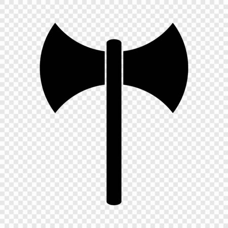 Labrys icon, represents Lesbian feminism . Template for your designのイラスト素材