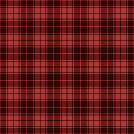 Red Gingham seamless plaid pattern . Template for your designのイラスト素材