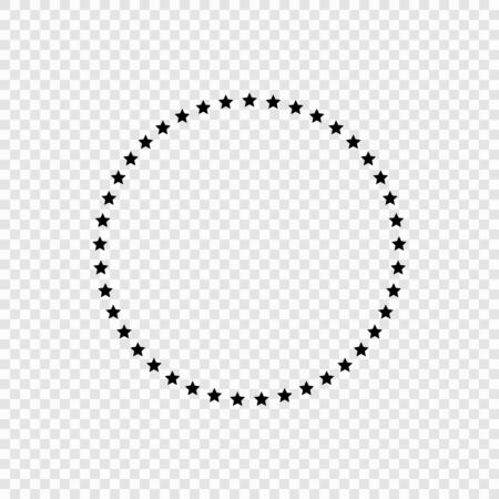 Stars In circle icon. Vector sign . Template for your designのイラスト素材