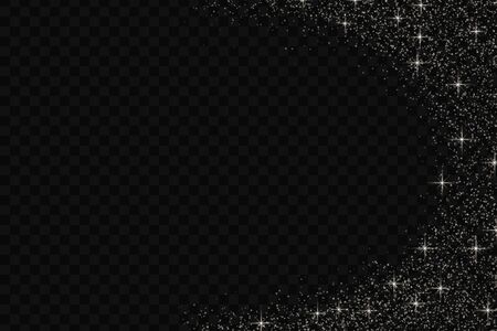 Vector gold glitter confetti pattern. Shine premium wallpaper for vip greeting card,のイラスト素材