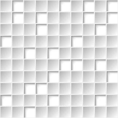 White geometric texture. Vector background for cover design, book design, website background,のイラスト素材
