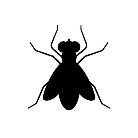 fly sign icon isolated vector illustrationのイラスト素材