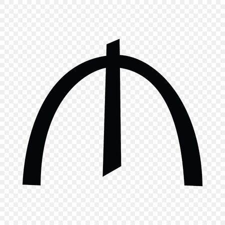 Azerbaijani manat sign. Currency symbol icon:: tasmeemME.com