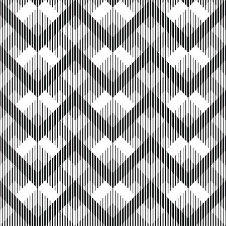 Geometric line halftone pattern with gradient effect. Template for backgrounds and stylized textureのイラスト素材