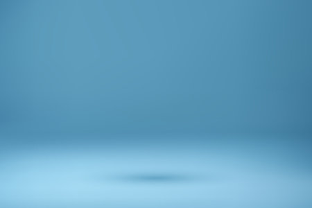 Luxury blue studio room background with spotlights and shadow, Template mockup for display of productのイラスト素材