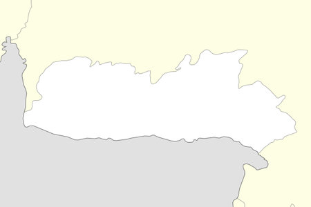 Location map of Meghalaya is a state of India with neighbor state and countryのイラスト素材