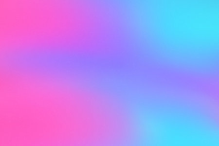 Blended vibrant gradient combining cool cyan, pink, and purple tones in smooth flow.