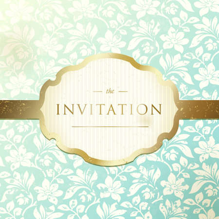 Invitation to the wedding or announcementsのイラスト素材