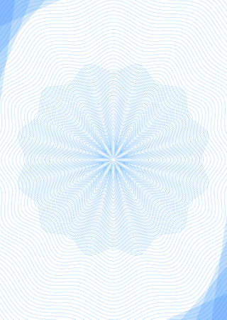 Business guilloche border for diploma or certificateのイラスト素材