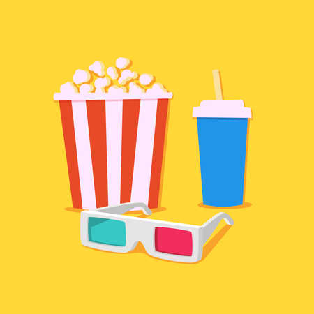 Movie timeのイラスト素材