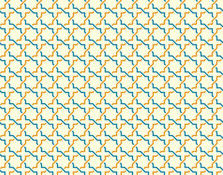 Arabic seamless patterns. Abstract background. Vector illustration