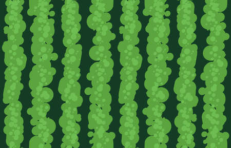 Green watermelon realistic seamless pattern. vector watermelon peel background